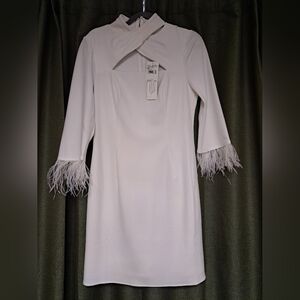 Adrianna Papell White Dress
